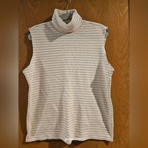 Laura Scott Sleeveless Turtleneck